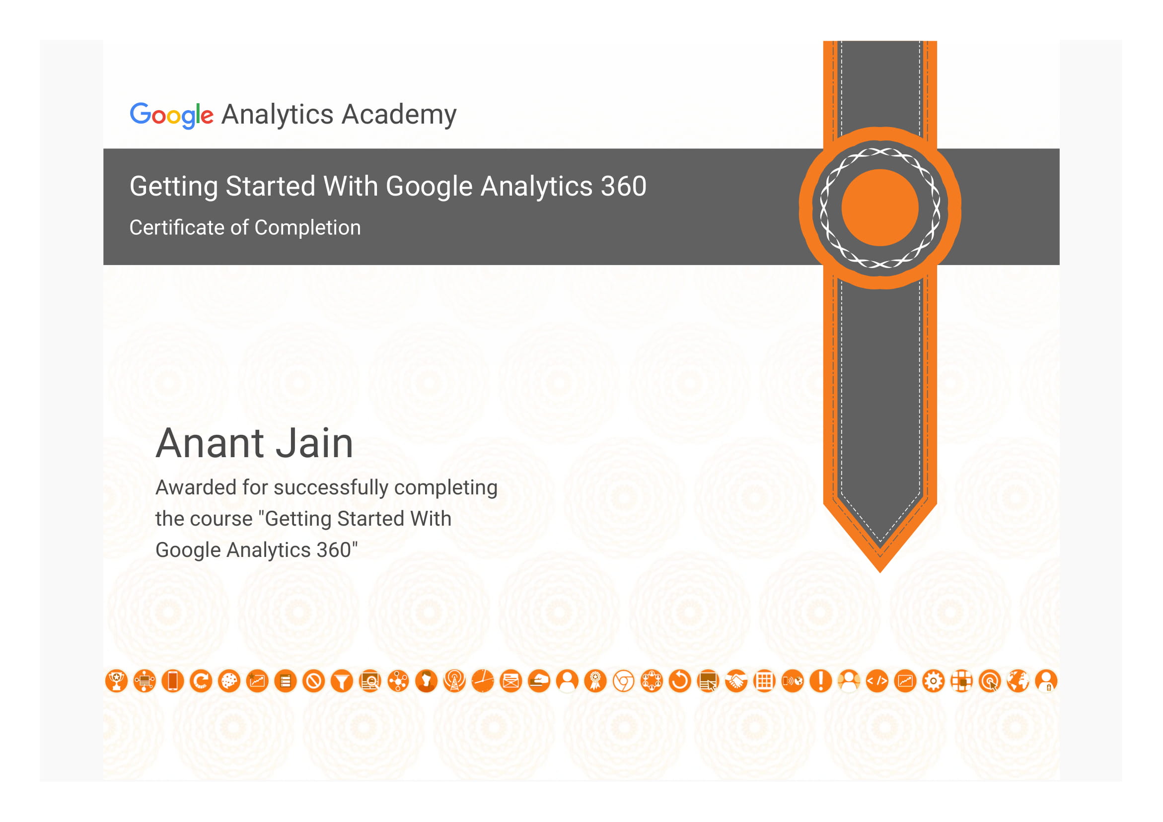 Getting started by Google Analytics 360